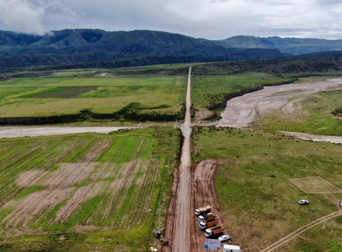 Ruta Provincial Nº1 producción agro singuil