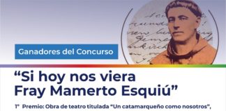 Se eligieron los escritos ganadores del concurso “Si hoy nos viera Fray Mamerto Esquiú”