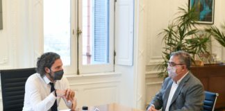 Cafiero y Jalil analizaron la campaña de vacunación