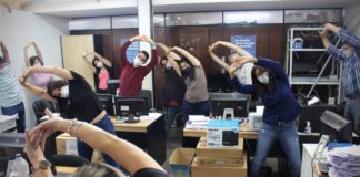 El Ministerio de Salud incentiva las pausas activas