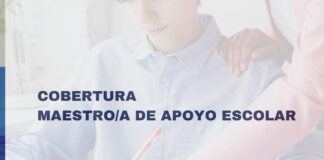 Servicio de Cobertura de maestra de apoyo escolar