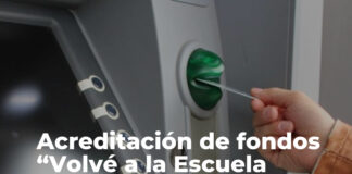 Acreditación de fondos “Volvé a la Escuela Catamarca”