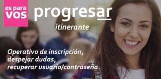 Progresar itinerante en plaza 25 de Mayo