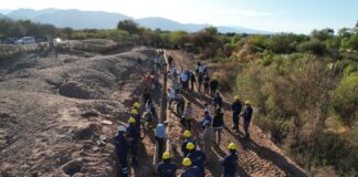 Se da inicio al Programa de Recuperación del Sistema de Canales de Riego en Tinogasta