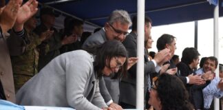 En Los Altos, el Gobernador encabezó el acto central en conmemoración a San Martín