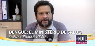 Dengue: El Ministerio de Salud realiza controles focales