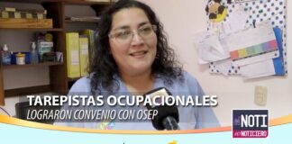Tarepistas ocupacionales lograron convenio con OSEP