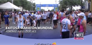 Exitosa Maratón Mundial homenaje a Guido Jalil