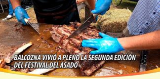 Balcozna vivió a pleno la segunda edición del Festival del Asado