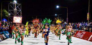 Con un espectáculo de primer nivel arrancó Fray de Carnavales 2023