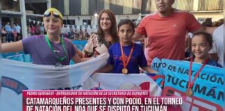 Equipo de natación catamarqueño se destacó en el NOA