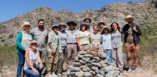Reentierro de restos humanos de la comunidad Cerro Pintao de Las Mojarras en Rincón Chico