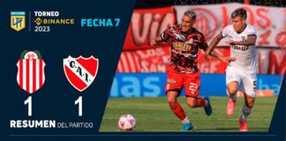 Barracas e Independiente empataron 1 a 1
