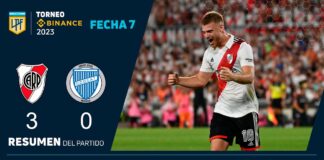 El Millonario goleó en el Monumental