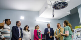 Avanza la obra en el ala pediátrica del Hospital “Luis Vargas” de Santa María