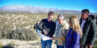 El Gobierno realiza una importante inversión en obras hídricas para Punta del Agua y Palo Blanco