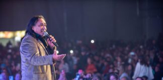 Galleguillo aportó la fiesta chayera en la inauguración del Poncho 2023