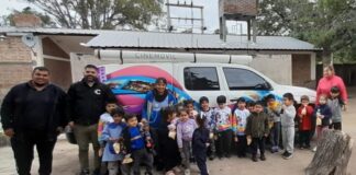 El Cine Móvil recorre jardines de infantes en el mes de las infancias