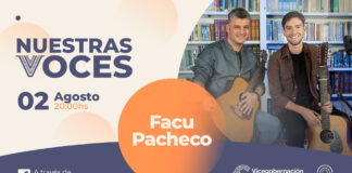 Facu Pacheco pone su voz en la séptima entrega de Nuestras Voces