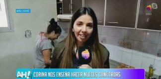 Corina Sosa y sus dulces creaciones