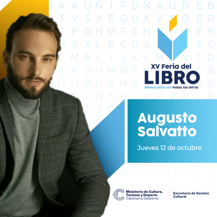 flyer XV Feria Libro - Artista Invitado - Salvatto