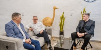 Raúl garantizó la finalización de obras importantes para Aconquija