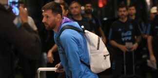 Argentina tuvo una recepción «mundialista» a su llegada a Río de Janeiro