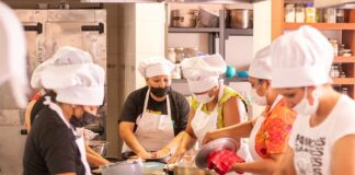 Taller de cocina salada para beneficiarios del Potenciar Trabajo