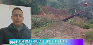 Realizan una nueva evaluación tras el derrumbe en Aconquija