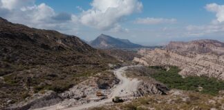 Avanza la pavimentación de Ruta 43 en el tramo Villa Vil-Barranca Larga