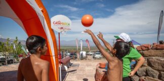 Tinogasta vivió un día a pleno con Verano con Posta