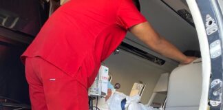 Doble vuelo en operativo sanitario para trasladar a una persona