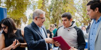 El gobernador Raúl Jalil recorrió el “Catamarca con Vos” en Tinogasta