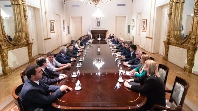 REUNION GOBERNADORES CASA ROSADA