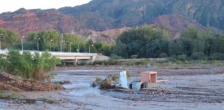 Temporal en Belén arrasó con viviendas y las Termas de Villa Vil