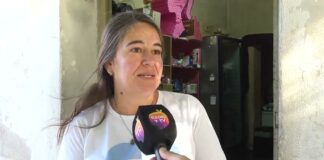Colecta de agua para las familias de Pomán