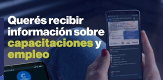 Cómo recibir información sobre ofertas laborales y capacitaciones