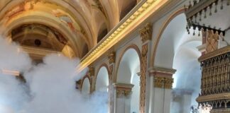 Desinfección y limpieza en la Catedral