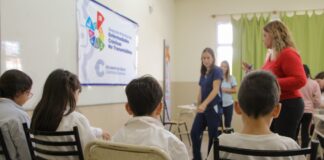 Salud trabaja en el Proyecto Escuelas Promotoras de Salud