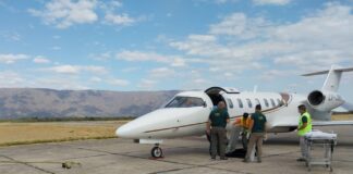 OSEP llevó adelante el traslado en avión sanitario de un bebé de un mes