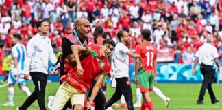 Juegos Olímpicos 2024: Descontrol en el final de Argentina-Marruecos