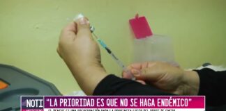 Inició la Campaña de Vacunación contra el Dengue