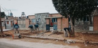 Obras de refacción en el CAPS del barrio 500 Viviendas