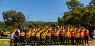 Homenaje a brigadistas fallecidos en Salta