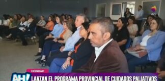 Se oficializó el Programa y Red de Cuidados Paliativos