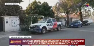 Segundo robo en diez días a una escuela en Valle Viejo