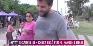 «Desarrollo más cerca», pasó por el Parque Lineal