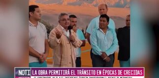 Más comunidades conectadas y seguras: quedó inaugurado el puente de Medanitos