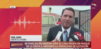 Entrega de viviendas: La palabra del gobernador Jalil y el ministro Sáenz