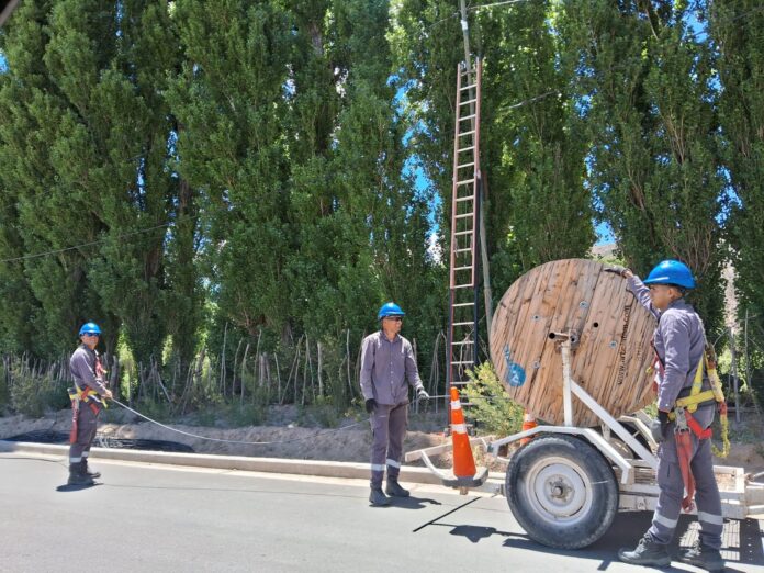 Amplían la red de fibra óptica en Belén (1)